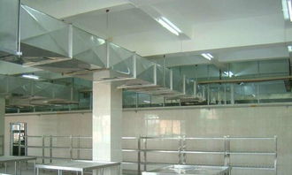 车间不锈钢通风管道 杭新暖通工程